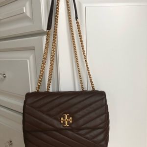 Tory Burch Leather Convertible Shoulder Bag
